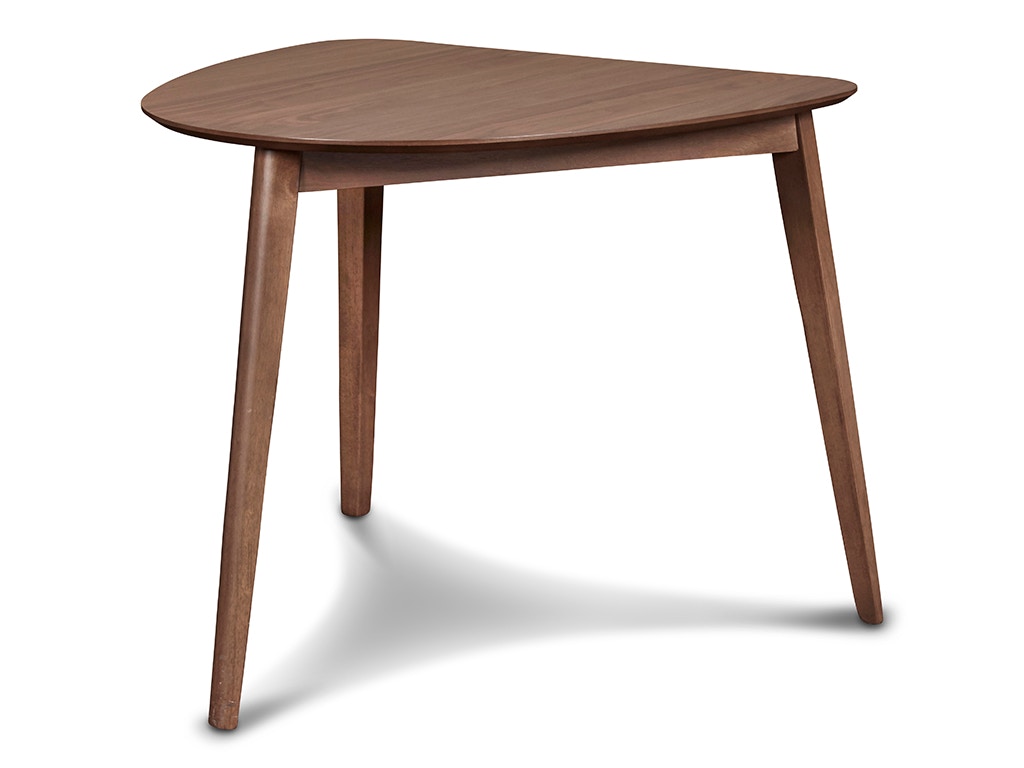 New Classic Casual Dining OSCAR CORNER TABLE - WALNUT D1651 New Classic Casual Dining OSCAR CORNER TABLE - WALNUT D1651